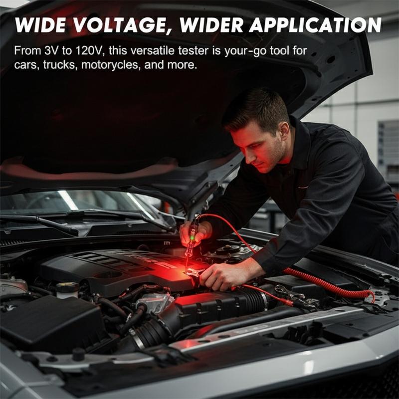 Workshop Electric Tools - 3V 120V Voltage Tester Pen Digital