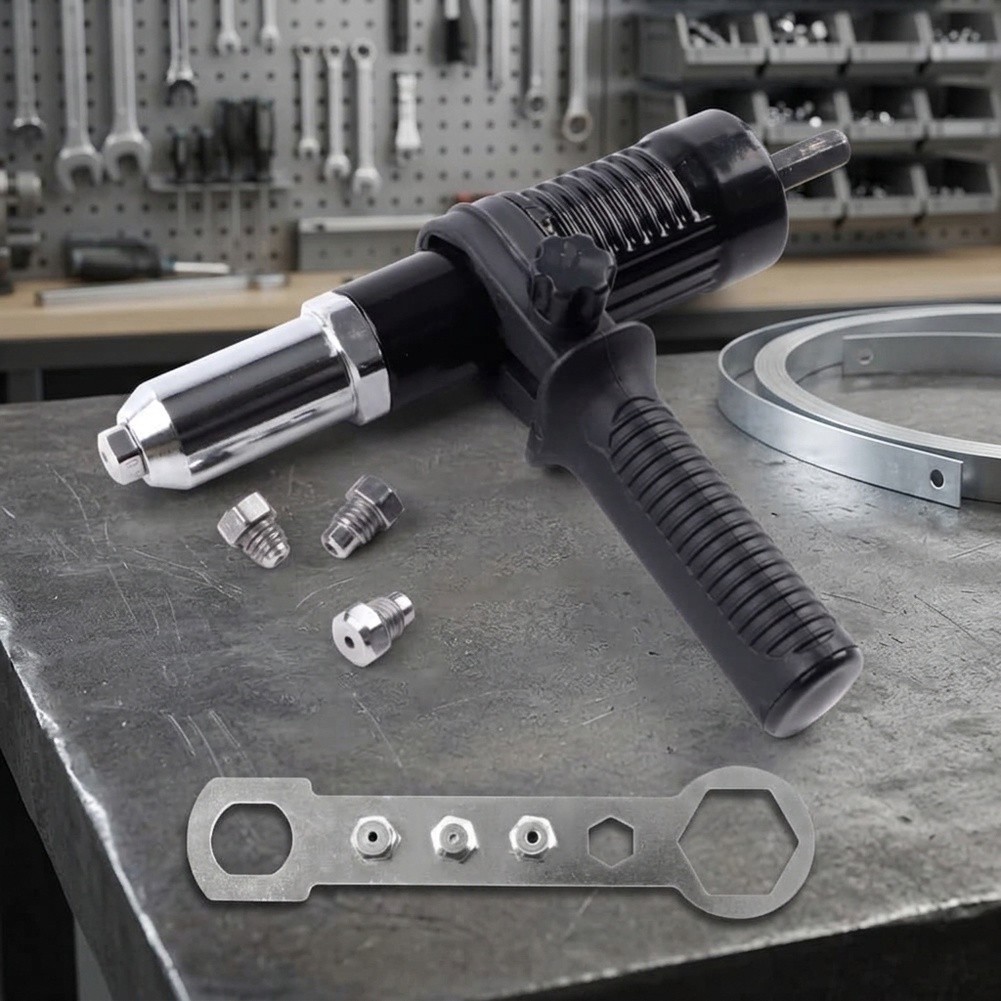 Drill Attachment Rivet Adapter - Workshop Electric Tools ulasan dan harga
