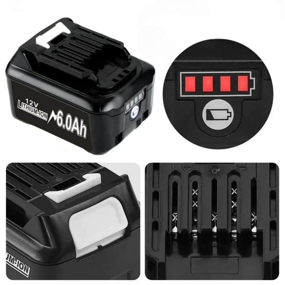 10.8V/12V 4000mAh/6000mAh Li-i - Makita Drill Hp1640 ulasan dan harga
