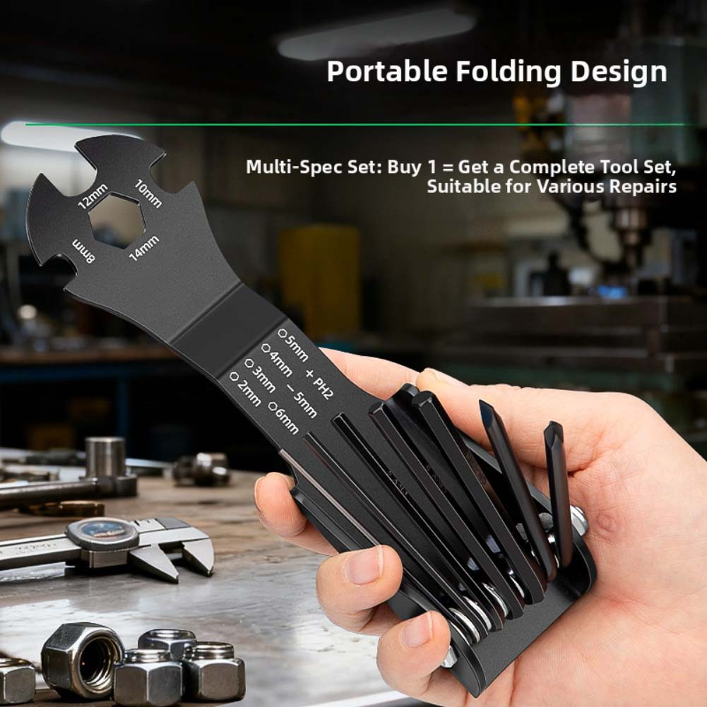 1pc Multi-functional Folding H - Workshop Hand Tools And Equipment ulasan dan harga