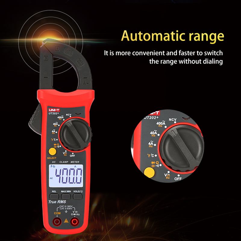 UNI-T UT204+ UT202A+ AC Amperi - Workshop Electric Tools ulasan dan harga