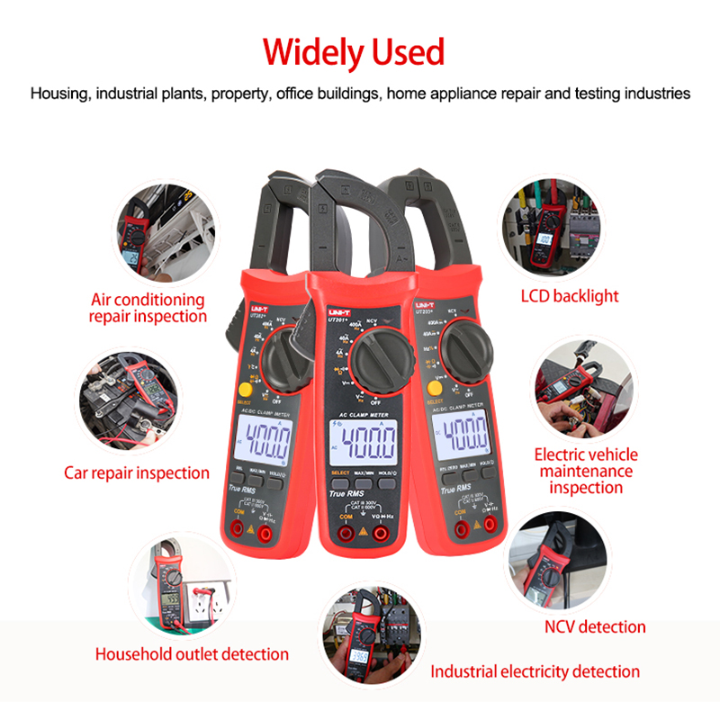 UNI-T UT204+ UT202A+ AC Amperi - Workshop Electric Tools ulasan dan harga