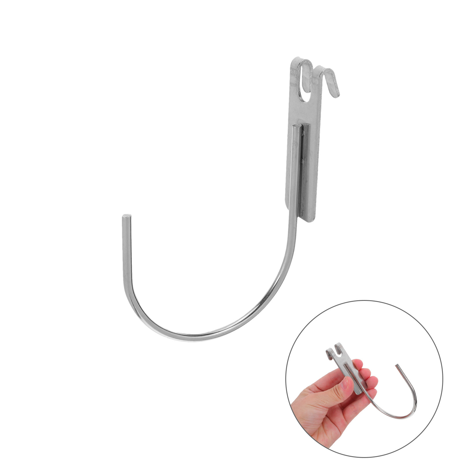 6Pcs Pegboard Hooks Stainless  - Workshop Tools Shelf ulasan dan harga