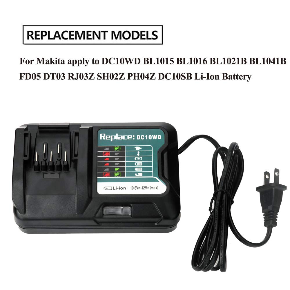 DC10WD Charger for Makita Batt - Makita Drill Hp1640 ulasan dan harga