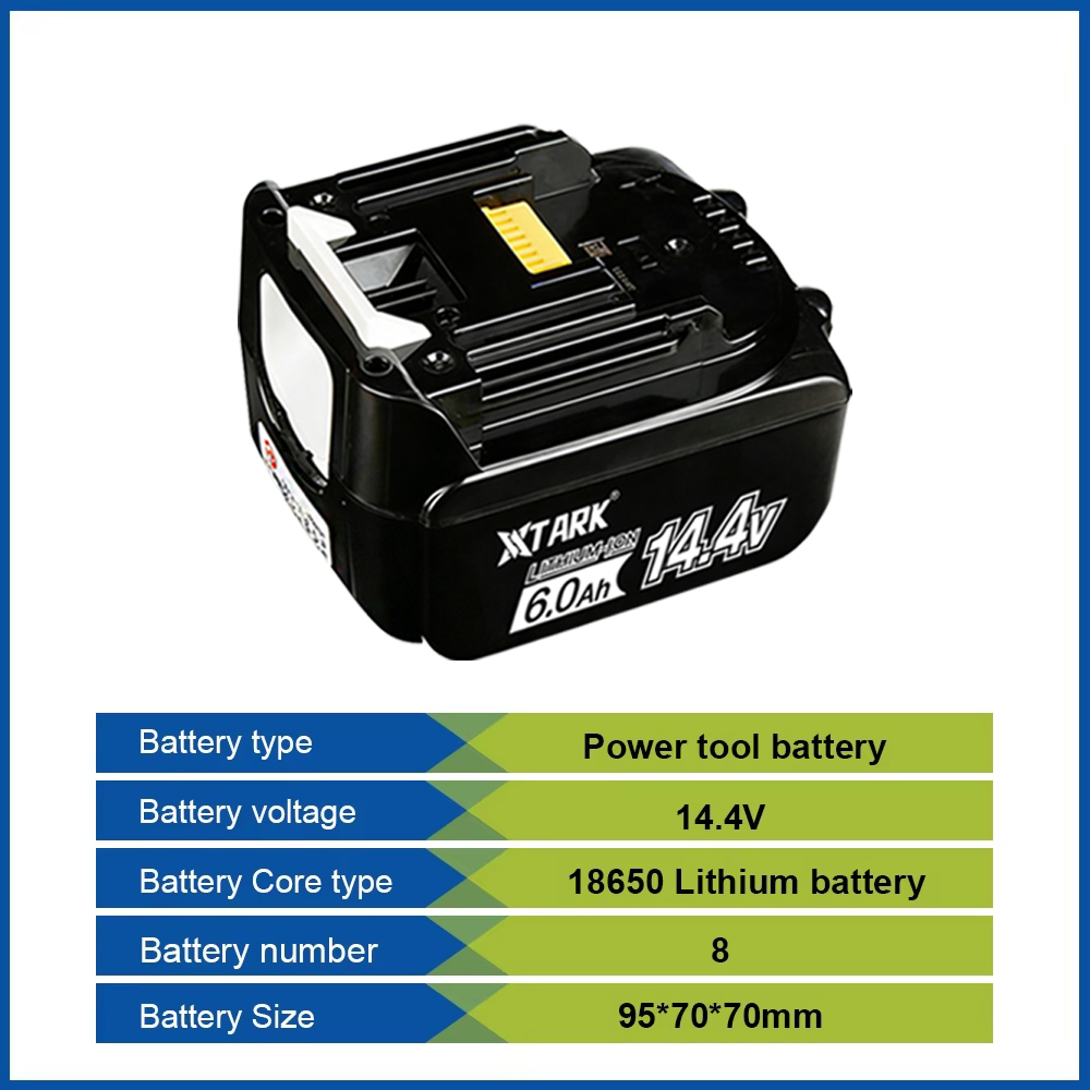 14.4V 6000mAh Li-ion Battery R - Makita Drill Hp1640 ulasan dan harga